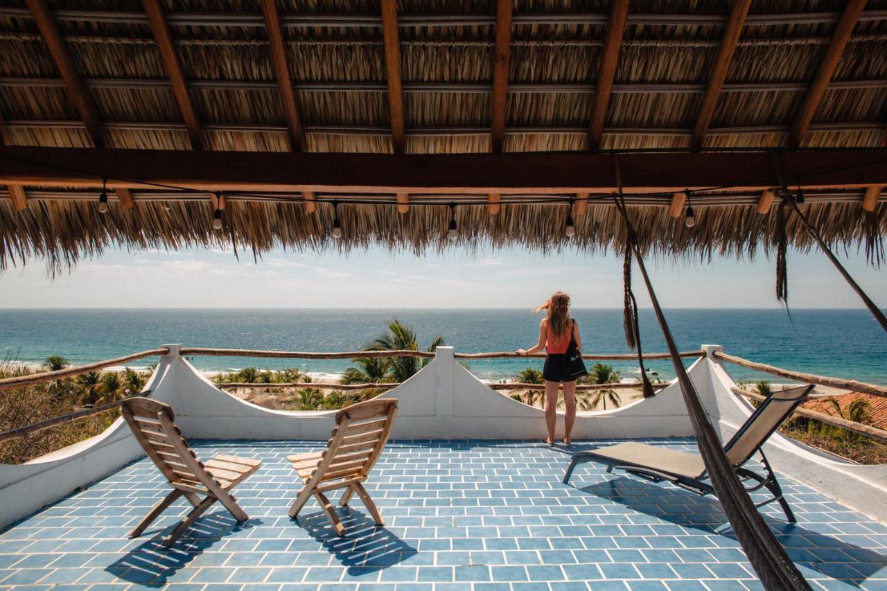 Auberge de jeunesse Tabachin Del Puerto à Brisas de Zicatela Extérieur photo